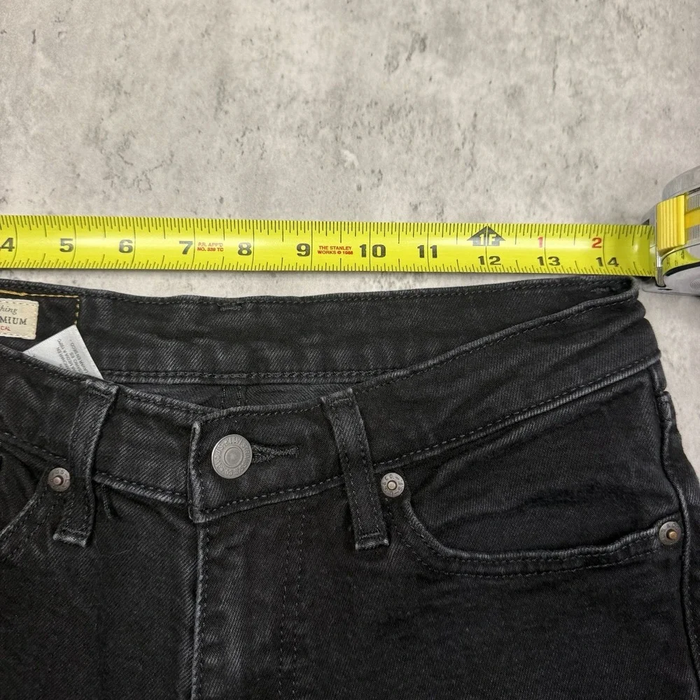 Levi’s Jeans Lot 511 Premium Mens 29x30 Black Denim Slim Stretch Pants Casual